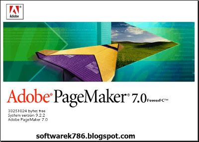 Adobe pagemaker 7 0 download